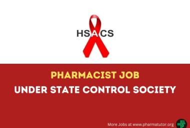 Job for Pharmacist under State Control Society