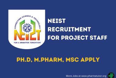 Recruitment for Project Staff at North East Institute of Science & Technology