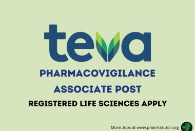 Require Pharmacovigilance Associate at Teva