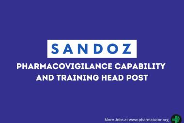 Work as Pharmacovigilance Capability and Training Head at Sandoz