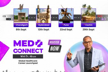 MedConnect With Dr. Akram- A Much-Anticipated All-India Tour of a Global Healthcare Career Coach