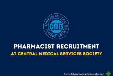 Applications are invited for post of Pharmacist in office of CMSS