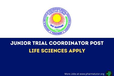 JIPMER looking for Junior trial coordinator