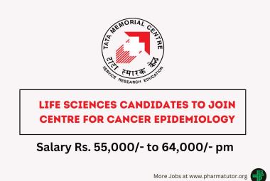 Opportunity for Life Sciences candidates to Join Centre for Cancer Epidemiology, ACTREC