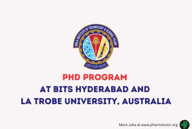 PhD program at BITS Hyderabad and La Trobe University, Australia