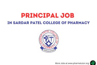 Require Principal in Sardar Patel College of Pharmacy