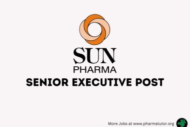 Sun Pharmaceutical looking for Senior Executive