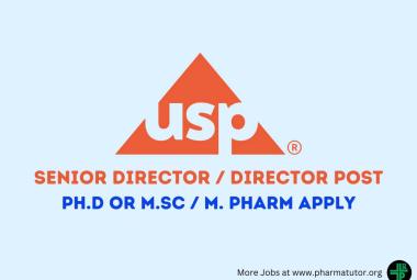 U.S. Pharmacopeial Convention looking for Senior Director / Director
