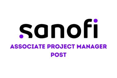 Work as Associate Project Manager at Sanofi