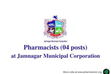 Apply Online for Pharmacists at Jamnagar Municipal Corporation