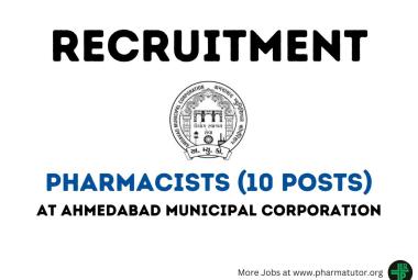 Apply Online for Pharmacists at Municipal Corporation