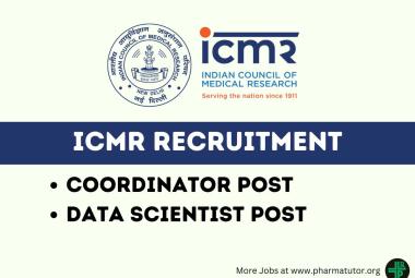 ICMR looking for Coordinator, Data Scientist at Division of Non Communicable Diseases 