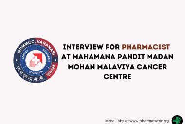 Interview for Pharmacist at MPMMCC