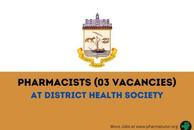 Job for Pharmacists at District Health Society