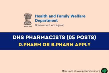 Job for Pharmacists at District Health Society