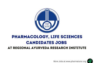 Job for Pharmacology, Life Sciences candidates under IMR project funded by CCRAS