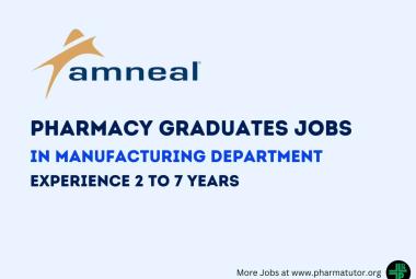 Amneal Pharma Walk in Interview for Manufacturing