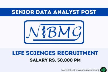 NIBMG Life Sciences Recruitment - Senior Data Analyst post