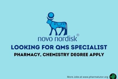 Novo Nordisk looking for QMS Specialist