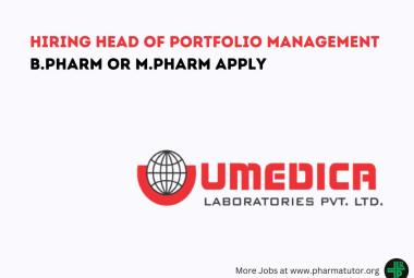 UMEDICA Hiring Head of Portfolio Management