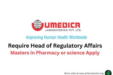 UMEDICA Looking to hire Head of Regulatory Affairs