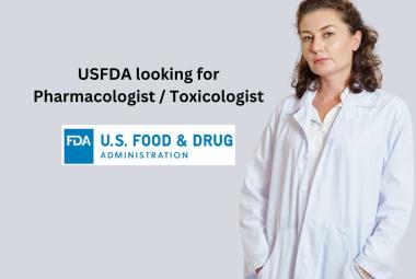 U.S Food and Drug Administration looking for Pharmacologist