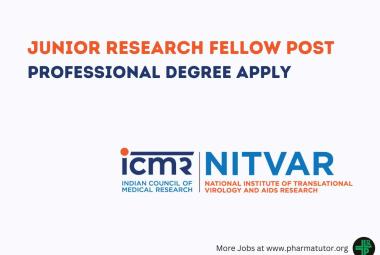 Vacancy for Junior Research Fellow at NITVAR
