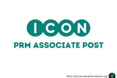Work as PRM Associate at ICON plc
