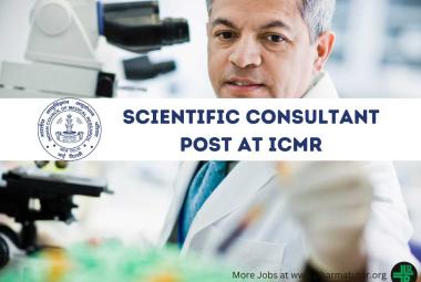 Work as Scientific Consultant at Indian Council of Medical Research