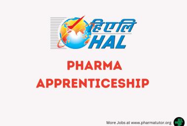 HAL Limited invites application for Pharma Apprenticeship