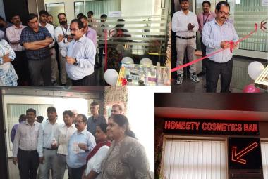 Inauguration of Honesty Cosmetics Bar at Kumar Organics