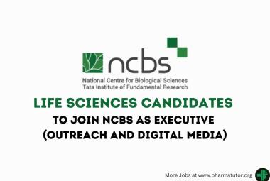 Job for Life Sciences candidates at National Centre for Biological Sciences