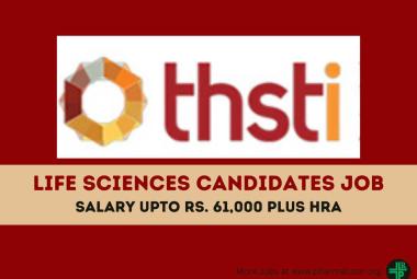 Job for Life Sciences candidates at THSTI