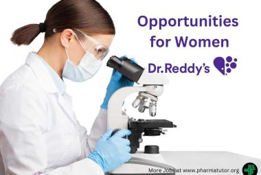 Opportunities for Women at Dr. Reddy's Laboratories