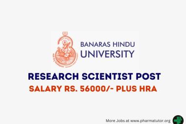 Opportunity for Research Scientist to Join Banaras Hindu University
