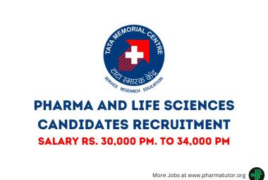 Pharma, Life Sciences Recruitment at Tata Memorial Hospital