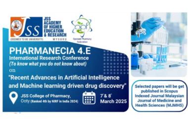 PHARMANECIA 4.E Organised By JSS College of Pharmacy, Ooty