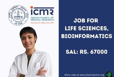 Recruitment as Project Research Scientist at ICMR for Life sciences and Bioinformatics