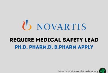 Require Medical Safety Lead at Novartis