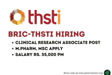 THSTI Hiring Clinical Research Associate