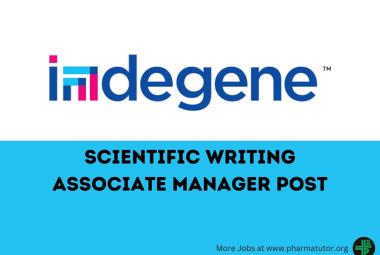 Work as Scientific Writing Associate Manager at Indegene