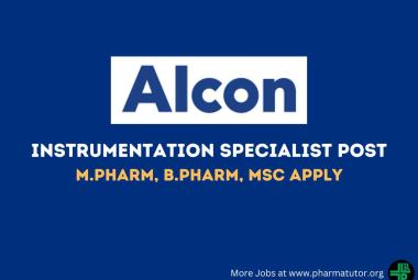 Alcon looking for Instrumentation Specialist