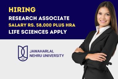 Applications are invited for post of Research Associate at JNU