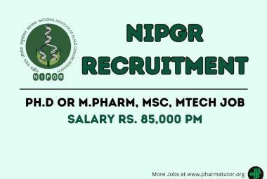 Career for Ph.D or M.Pharm, MSc, MTech as Research Associate at NIPGR