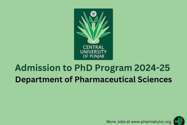 Central University of Punjab Admission to PhD Program 2024-25 Academic Session