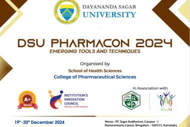 DSU Pharmacon-2024 Emerging Tools & Techniques
