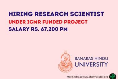 Job for Research Scientist at Banaras Hindu University