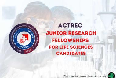 Junior Research Fellowships for Life Sciences candidates at ACTREC