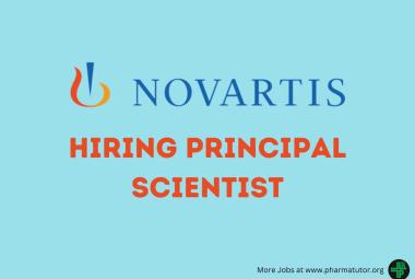 Novartis Hiring Principal Scientist
