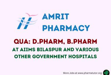 Pharmacists jobs at AIIMS Bilaspur and various other government hospitals 
